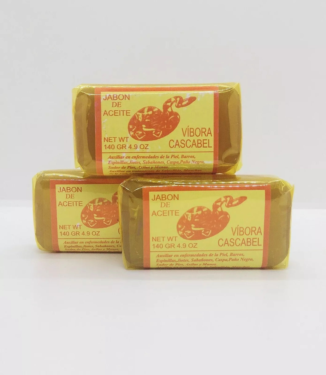 Jabon de Aceite de Vibora de Cascabel Artesanal